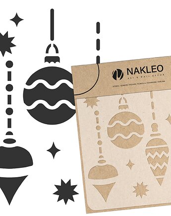 Szablon malarski // craft & scrapbooking // BOMBKI, Szablony Nakleo