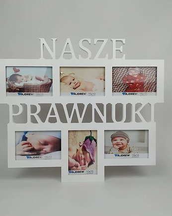 Multirama  Nasze Prawnuki  ramka na zdjęcia z napisem 6 zdjęć dzień Babci, Wajdrew