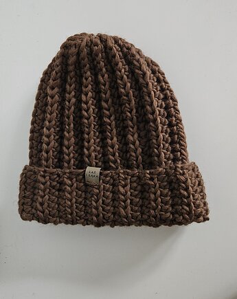 Czapka wełniana w kolorze toffi, Las i Łąka