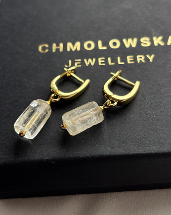 Kolczyki  z cytrynem, Chmolowska Jewellery