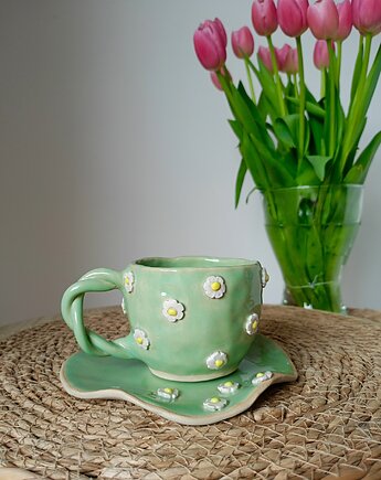 Zestaw filiżanka + spodek, Ceramic Reve