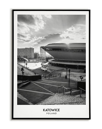 Plakat miasto POLSKA - KATOWICE obraz, Bajkowe Obrazki