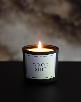 Świeca sojowa zapachowa Good Shit, Temida Soy Candles