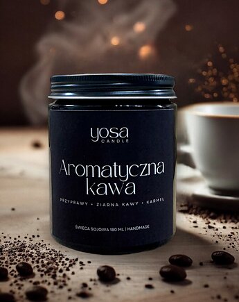 Świeca Sojowa Aromatyczna Kawa, Yosa Candle