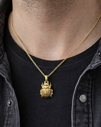 Naszyjnik Złoty Żuk, Anemon Atelier