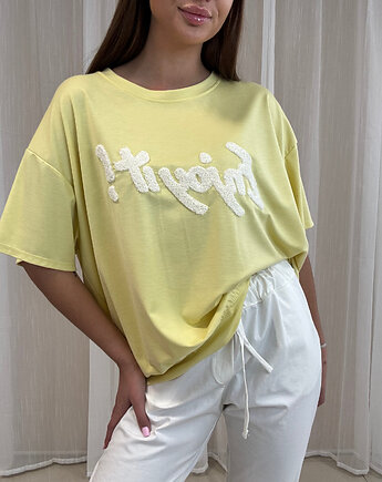 Bluzka Enjoy It Giallo, SOLO moda