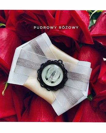 Limitowana Kolekcja z Romantycznymi Grafikami NEW, Pudrowy Różowy
