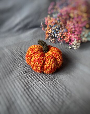 Dynia ozdobna handmade, rozmiar L - 1 szt., Kocie Motki