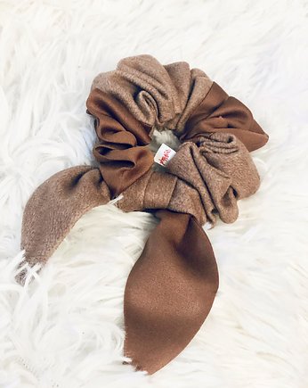 Frotka do włosów / scrunchie/ " Toffie", PELA