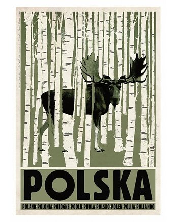 Kartka pocztowa - Polska, Łoś, Galeria LueLue