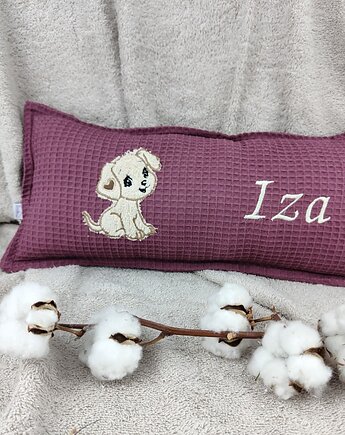 Personalizowany prezent dla dziecka - imienna poduszka z pieskiem, Enitka Sweet Baby Room