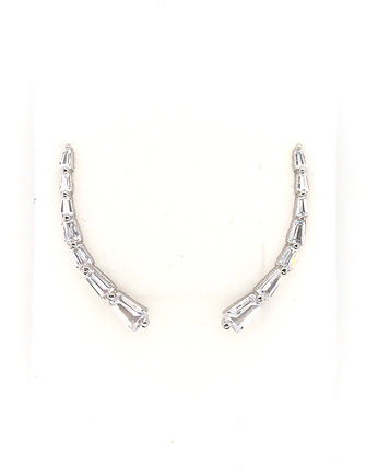 Srebrne nausznice z cyrkoniami pr.925, VENA Jewellery
