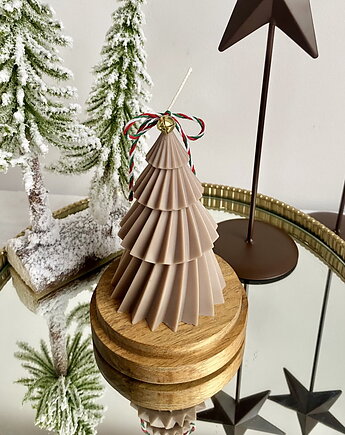 Świeca ekologiczna sojowa dekoracyjna "Christmas Tree " 113x70mm, Coccola JEWELLERY