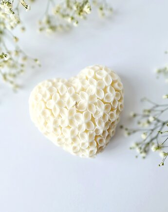 Świeca sojowa Flower heart, nejmi art