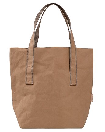 Torba Shopper beż skóra wegańska TP 2006, PAPEDA 