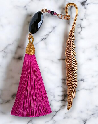 Zakładka ONYKS & RUBIN : fuksja : zakładka PREMIUM, kaktusia