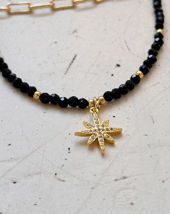 Bransoletka Onyks z gwiazdką, Chmolowska Jewellery
