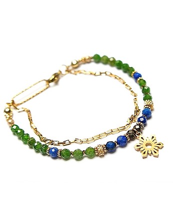 Diopsyd /bransoletka/ - Szlachetna kolekcja, KiKa pracownia