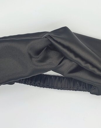 Opaska satynowa black mamba, manufaktura, Kate HomeMade