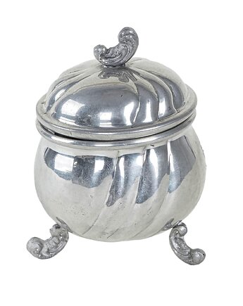 Szkatułka na nóżkach, włoski design, lata 60, produkcja: Włochy, Przetwory design