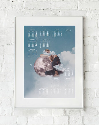 Kalendarz 2027 - plakat Luna, Kamila Lenarcik