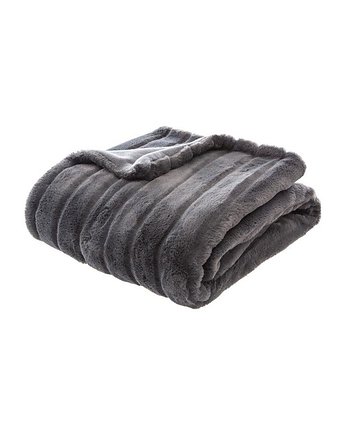 Koc Pled Narzuta Comfort Szary, MIA home