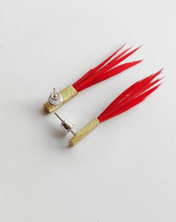 PIÓRKO kolczyki, Katarzyna Kaminska ART