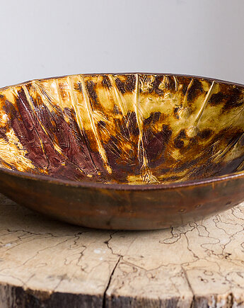 Miska ceramiczna handmade, studnia ceramiczna