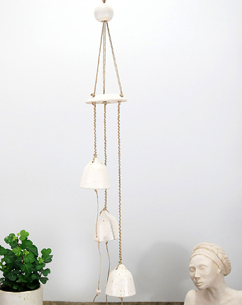 Wisząca dekoracja do salonu, sypialni, ogrodu - dzwonki wietrzne, 10FingersArt