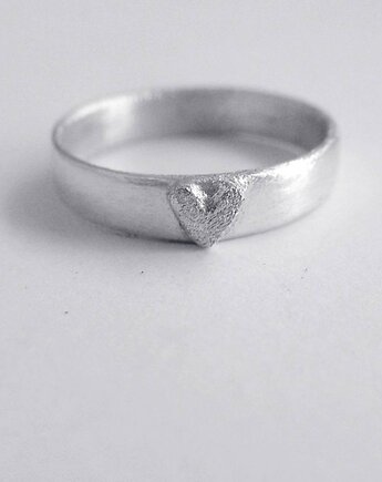 Pierścionek serduszko, Katarzyna Kaminska ART