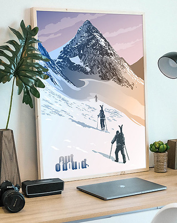 Poza granicami / Out Of Bounds - plakat 50x70 cm, minimalmill