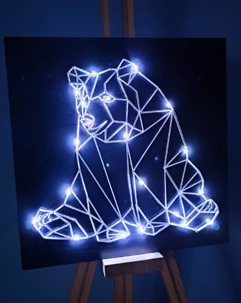 Zestaw String Art  - 25 wzorów do wyboru  - Zrób to sam DIY, Błażej co ty pleciesz