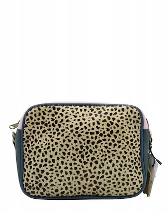 Skórzana torebka listonoszka damska skóra naturalna dwustronna eko OLIVKA, Olivka Warsaw