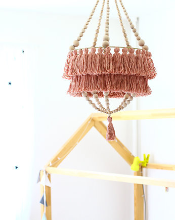 Lampa Abażur Boho z Chwostami -Katja Róż, Cheri Berry