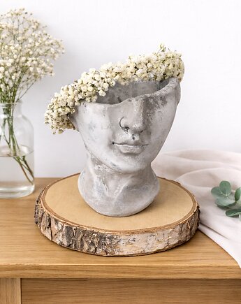 Wianek na głowę z gipsówki stabilizowanej, Łąka