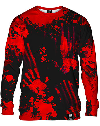 Bluza Bez Kaptura Męska DR.CROW Zombie Black, DrCrow