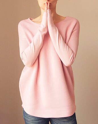 Gruby Wąski rękaw Jasny róż, ONE MUG A DAY