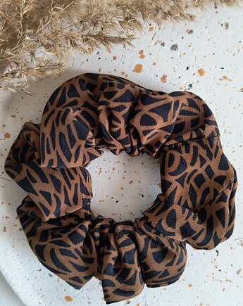 Scrunchie Jedwabna Cętki, nanowoshop