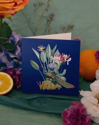 Kartka okolicznościowa "Kobaltowy Sen", Łukasz Kuleta