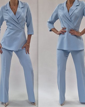 Błękitny komplet rozmiar 36, MM FASHION