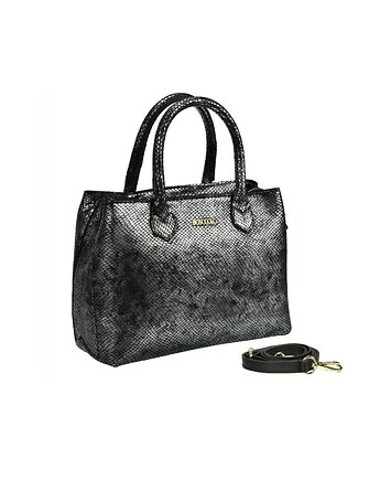 Torba Skórzana - Kuferek wzór żmijki   (5894), BOSCCOLO