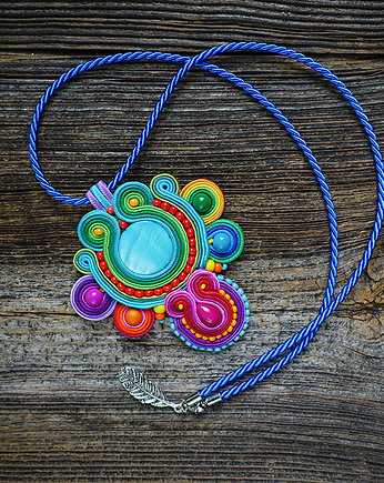 Bajkowy wisior soutache, Mró Soutache