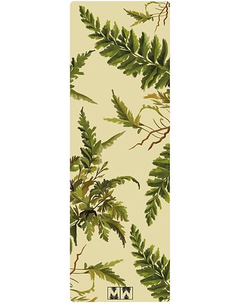 Mata do jogi z mikrofibrą MOSS 4mm Agria, mikrofibra + naturalny kauczuk, Mellow Ways