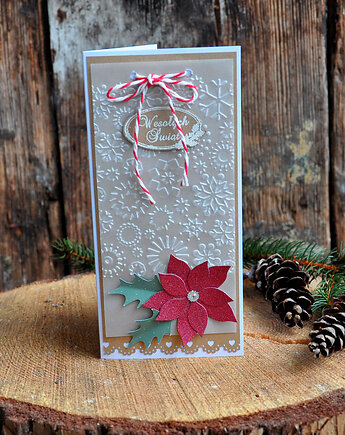 Kartka świąteczna, mamuta