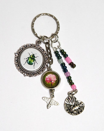 Breloczek - Zielony żuczek, żabka, pszczoła, yenoo