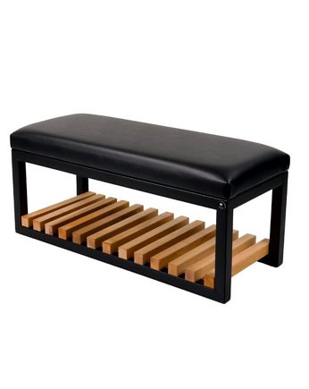 Ławka Pufa Tapicerowana Stal LPD-3, EMRA WOOD DESIGN