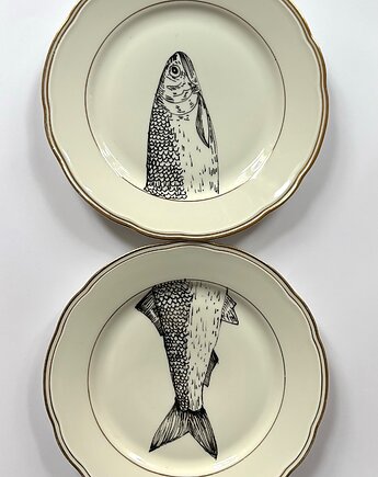 Ryby puzzle, arent plates