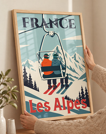 Plakat Les Alpes, Tableau Edition