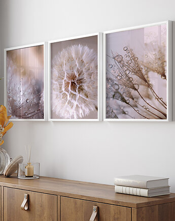 ZESTAW PLAKATÓW - Delikatna natura  (set129), raspberryEM