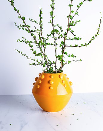 Wazon ceramiczny Orange, Naturalnie, Z Gliny